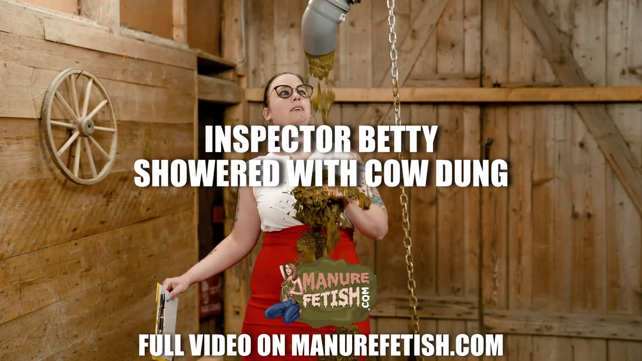 Inspector Betty Showered with Cow Dung preview