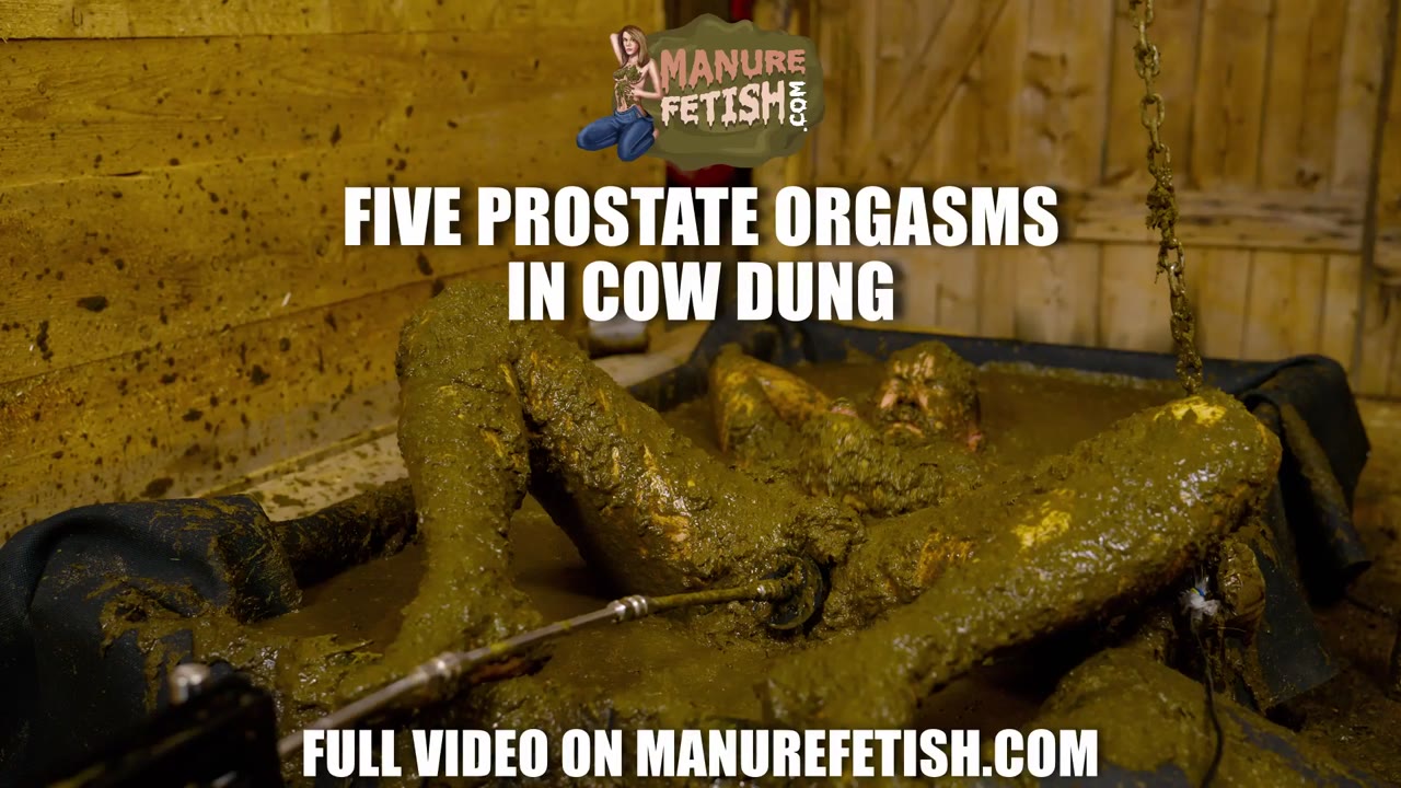 Five Prostate Orgasms in Cow Dung Trailer