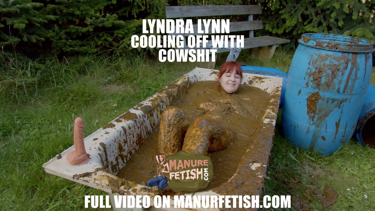Lyndra Lynn Cooling Off With Cow Dung Trailer
