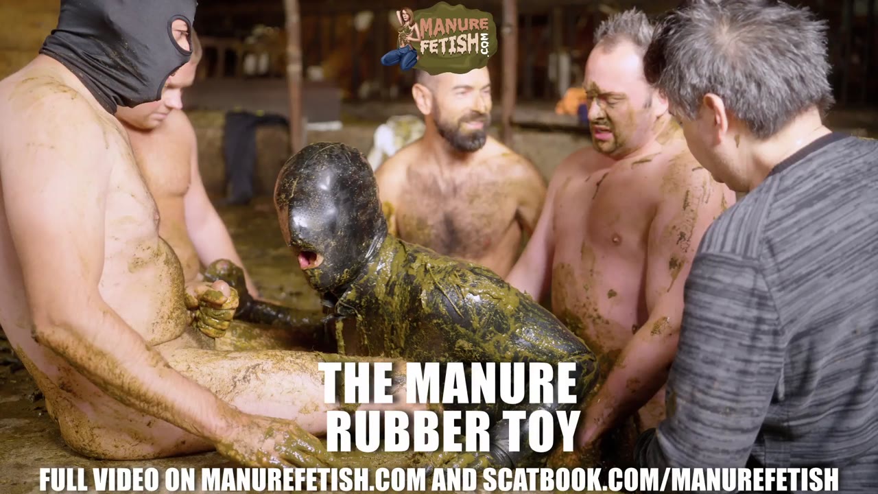 The Manure Rubber Toy Trailer